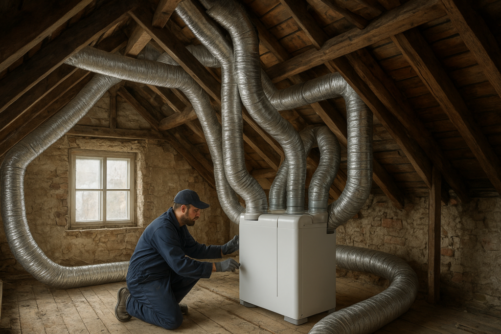 Installer une VMC double flux en rénovation : guide 2026
