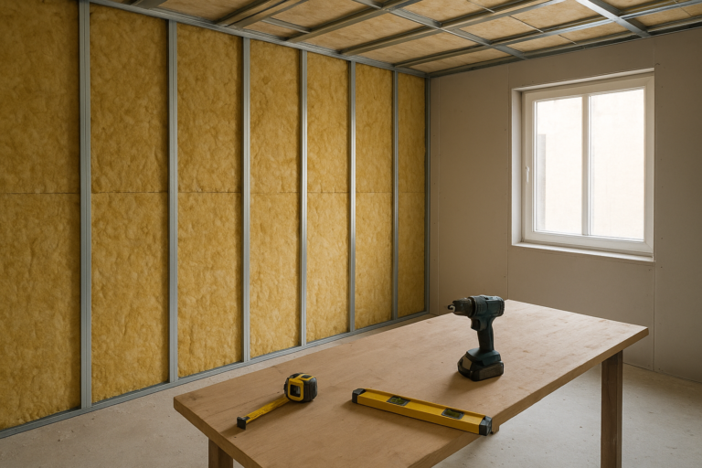 Isolation des murs par l’intérieur : guide pratique et budget