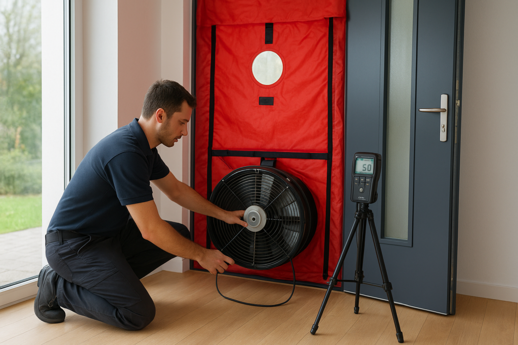 Test d'étanchéité à l'air : le déroulé complet expliqué