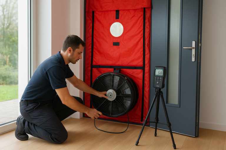 Test d'étanchéité à l'air : le déroulé complet expliqué