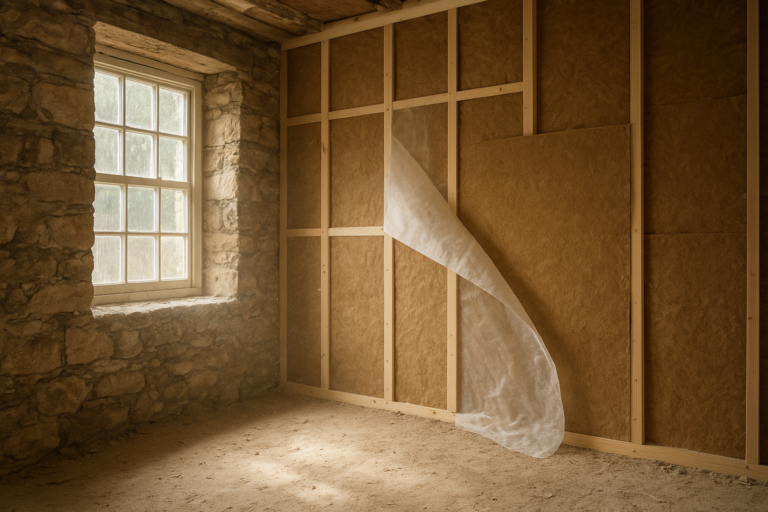 Isolation mur en pierre par l'intérieur : la bonne méthode