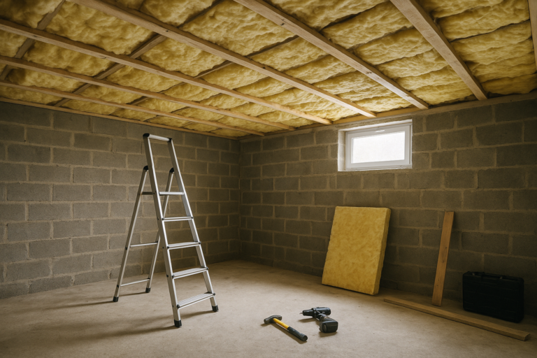 Prix isolation plafond de sous-sol : tarifs 2026